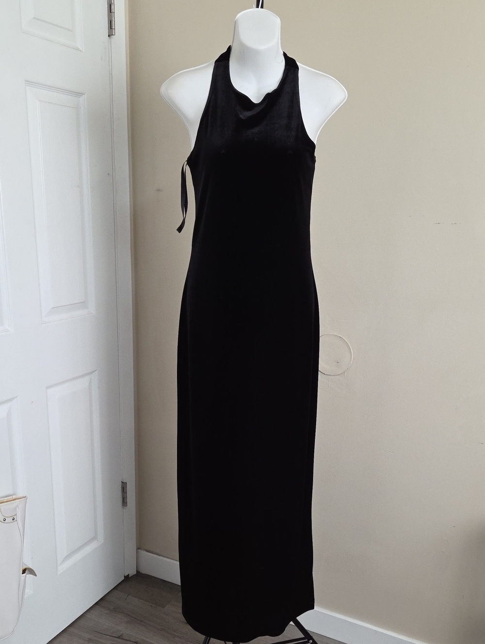 Jacob Black Sleeveless Maxi Dress